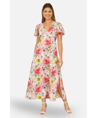 Women's Floral Midi Dress