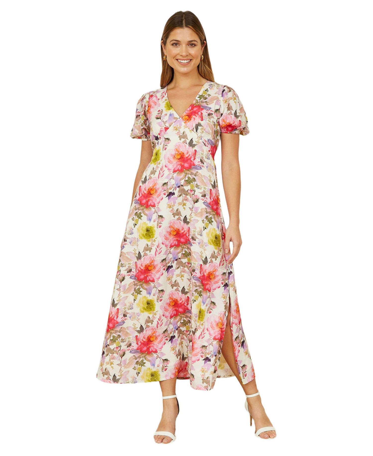 Women's Floral Midi Dress