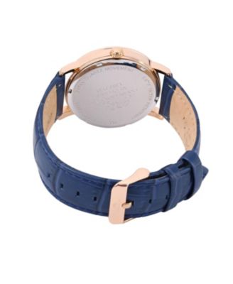 Men's Veritas 2 Genuine Leather Band Watch 1362JVEL