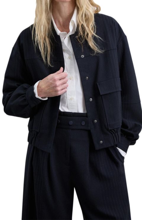 Женские куртки Scalpers Women's Belt pocket bomber Jacket