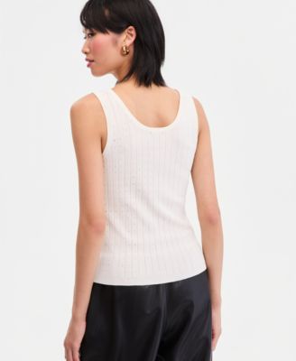 Women's Embellished Sweater Tank