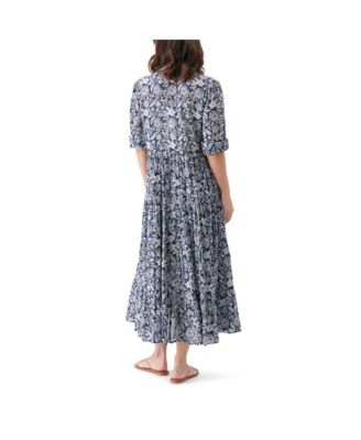 Women's Ezra Tiered Dress Ink