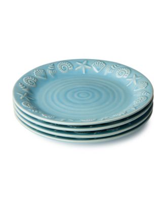 Coastline Dinner Plates, Set of 4