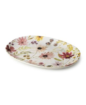 Wildflowers Oval Platter