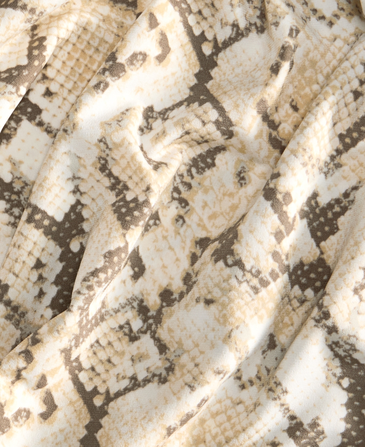 I.n.c. International Concepts Plus Shirt-Sleeve V-Neck Top, Macy's Exclusive