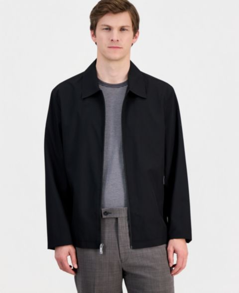 Мужская куртка Calvin Klein Lightweight Utility, цвет: Чёрный