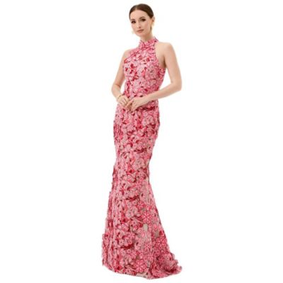 Women's Salome High Neck Gown