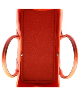 30 Garden Party Tote Toile and Leather