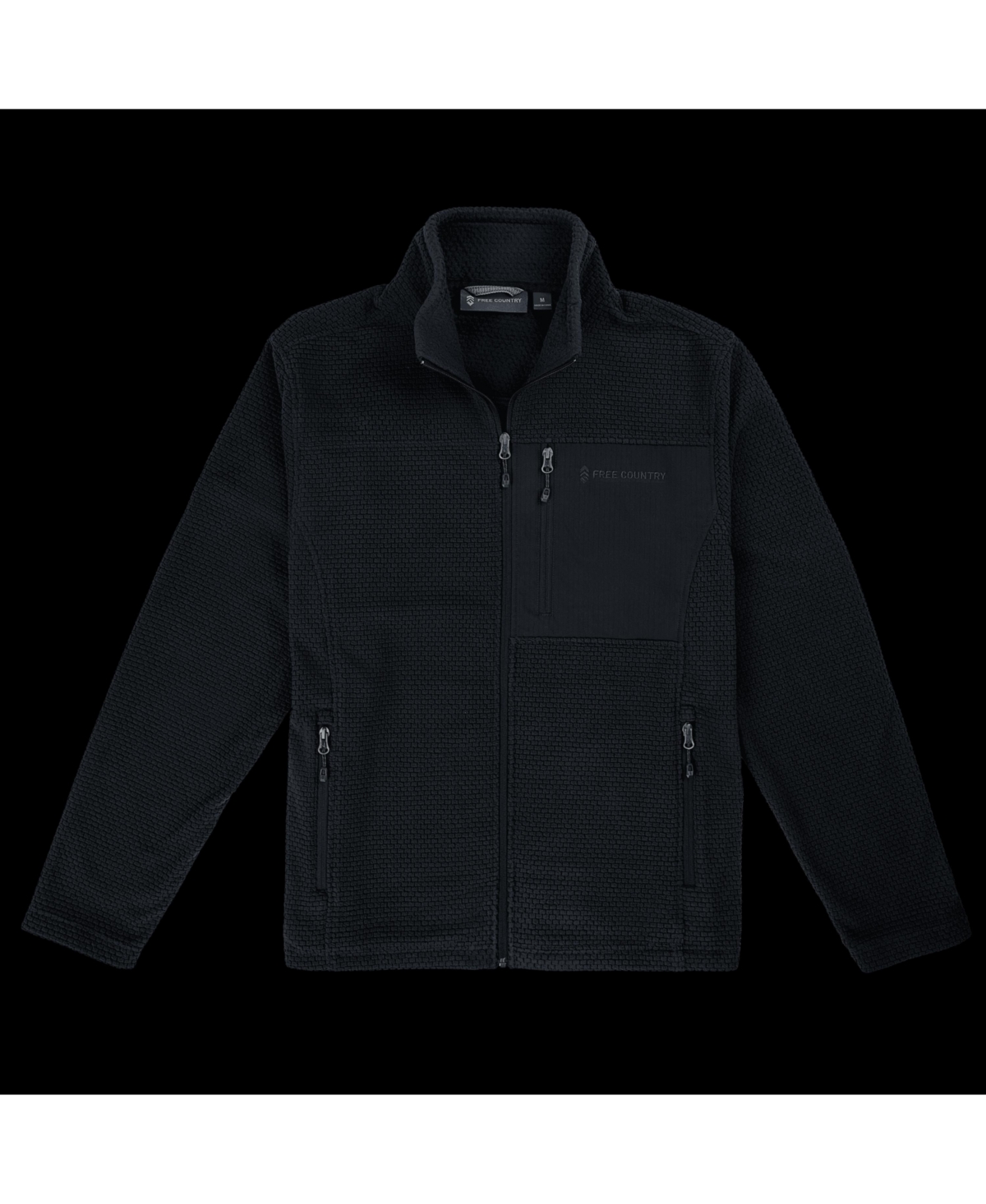 Free Country Men's Calabaza Ii Brick Fleece Jacket