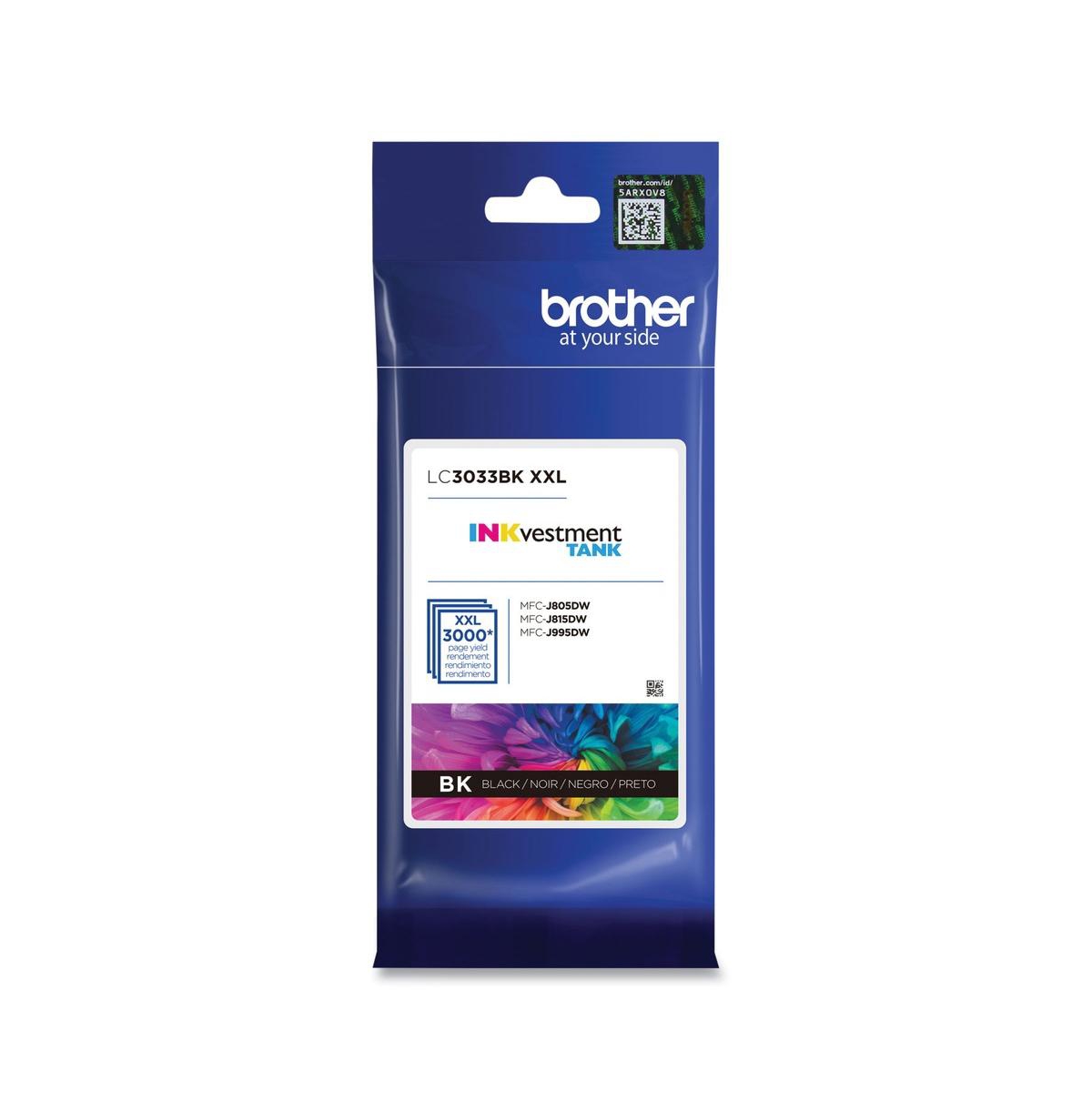 Brother LC3033BK INKvestment 3,000 Page-Yield Super High-Yield Ink