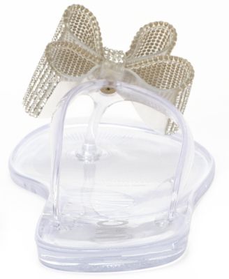 Madena Bow Jelly Sandals