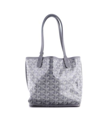 Mini Anjou Reversible Tote Coated Canvas