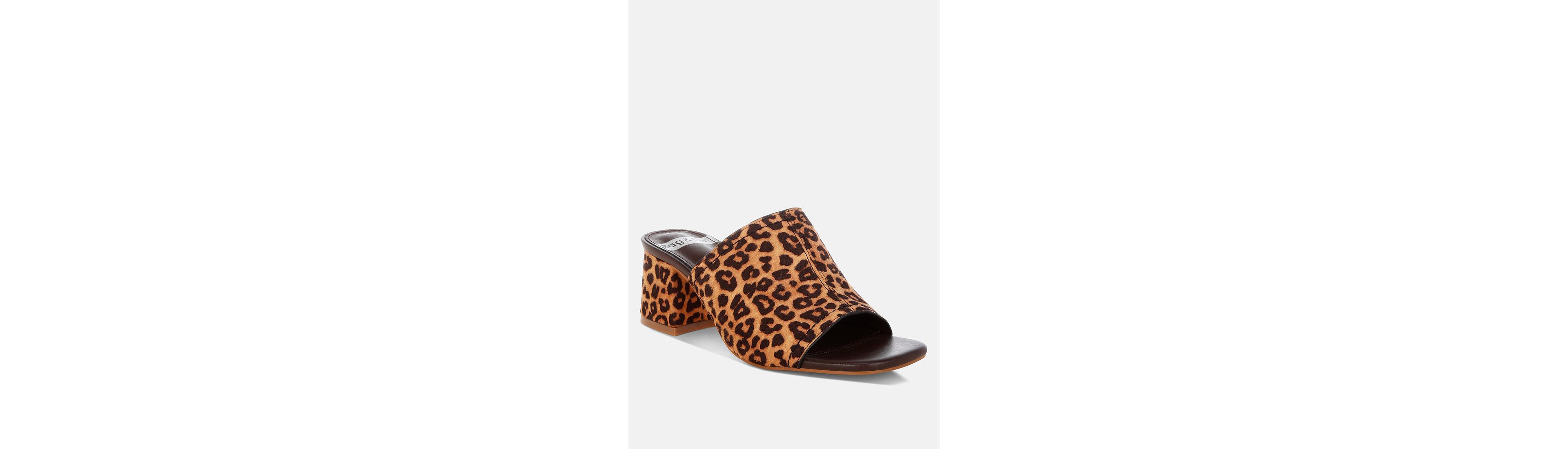 Rag & Co Womens Carmila Square Toe Block Heels