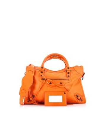 Medium City Classic Studs Bag Leather