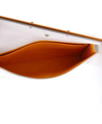 Mini Monte Carlo Clutch Coated Canvas