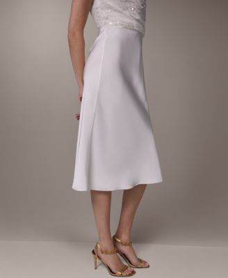 Women's Bias Midi Skirt