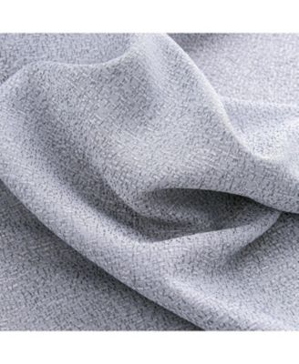 100% Polyester 140 GSM Lava Jacquard Grommet Curtain Panel 54" x 84" Silver