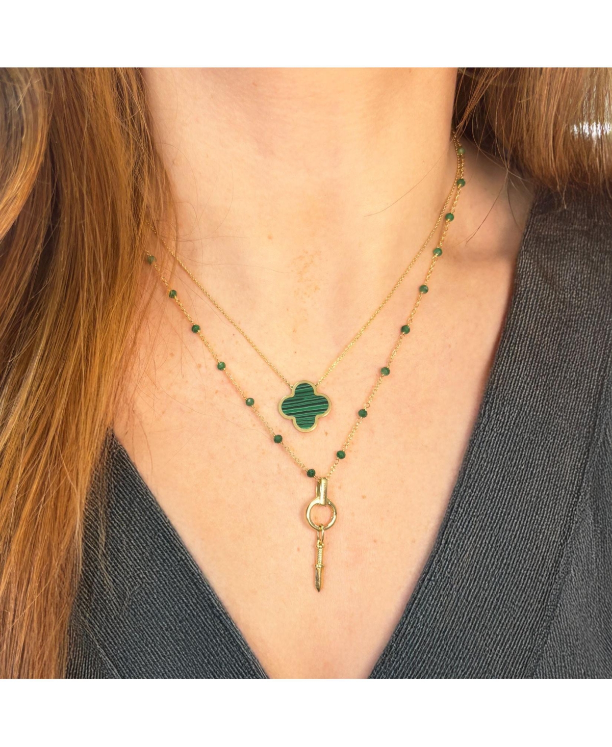 The Lovery Mini Gold Dagger Charm