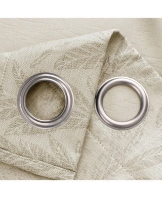100% Polyester 270 GSM Reba Luxury Jacquard Blackout Grommet Curtain Panel 54" x 90".
