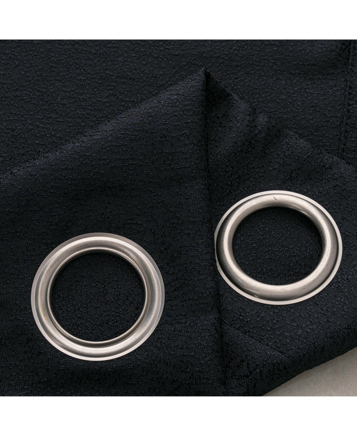 Rt Designers Collection 100% Polyester 140 Gsm Lava Jacquard Grommet Curtain Panel 54" x 84