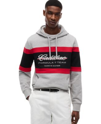 x Cadillac F1&reg; Men's Panelled Script Hoodie
