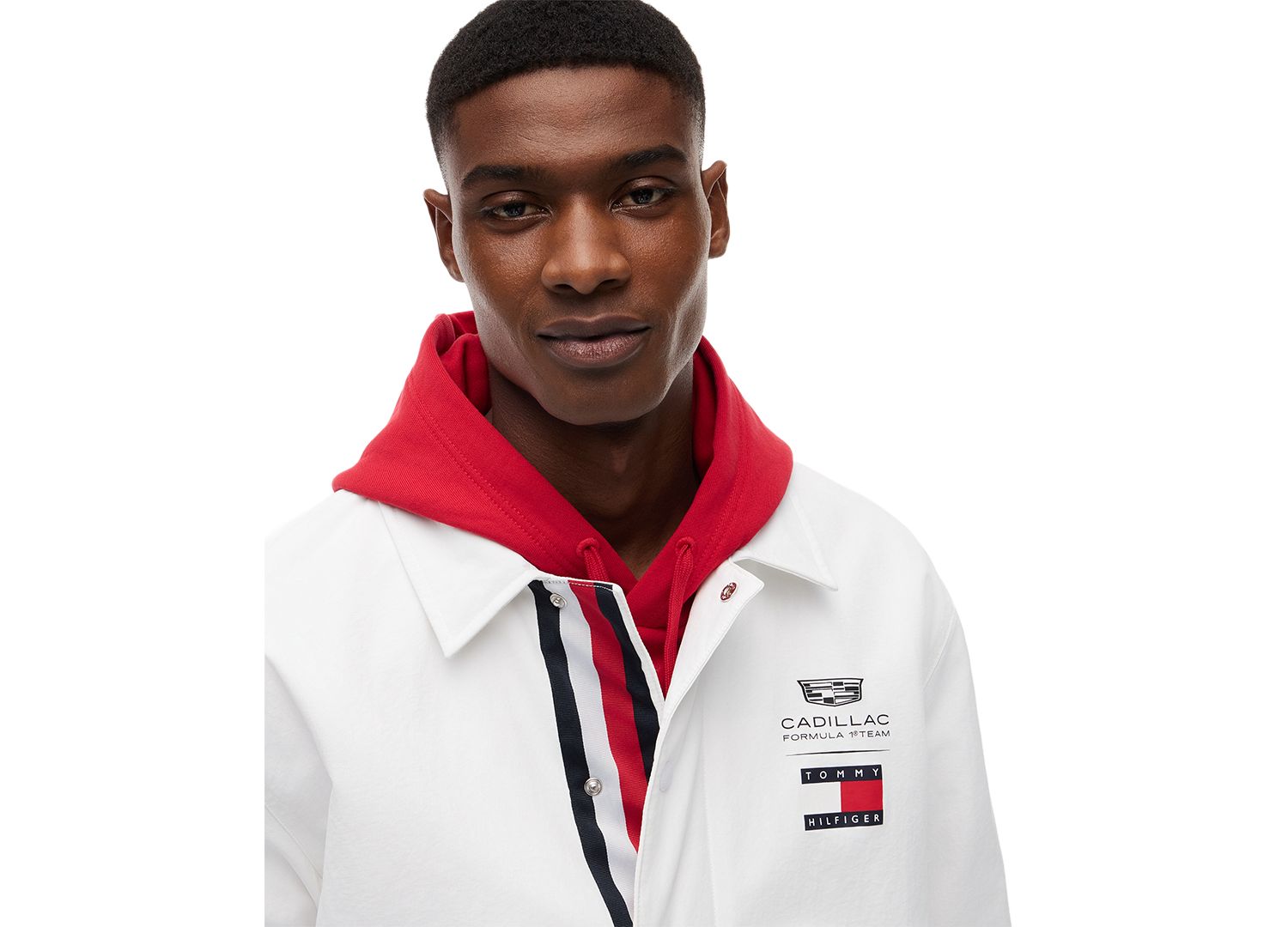x Cadillac F1® Men's Chevron Coach Jacket