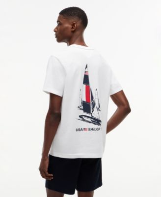 x U.S. SailGP Men's Graphic Crewneck T-Shirt