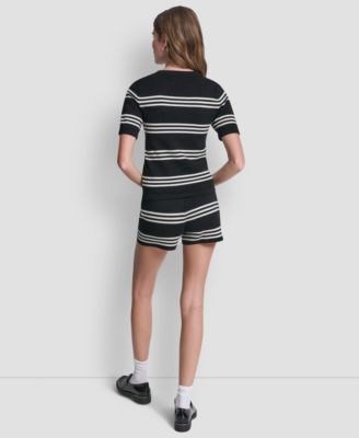 Women's Striped Crewneck Sweater