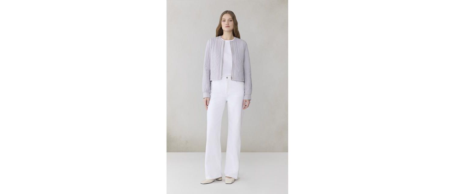 Women's REITA Boxy Jacket in Insulated Soft Nylon