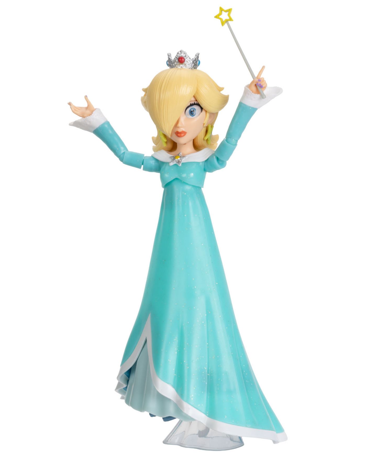 Детские фигурки SUPER MARIO Galaxy Movie Rosalina 5" Action Figure Set — фото 2