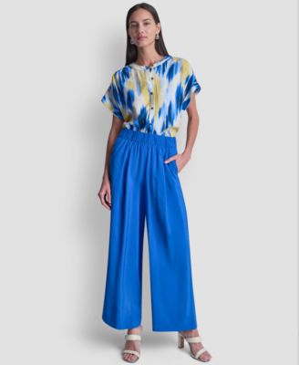 Women's High-Rise Pull-On Ankle Pants