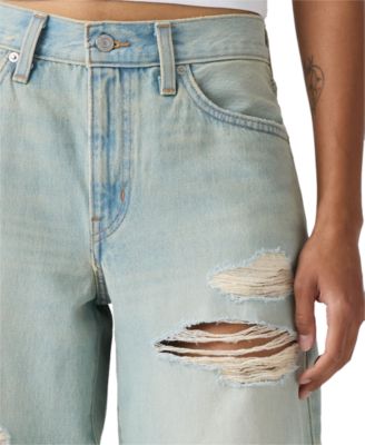 Women's Mid-Rise Baggy Shorts