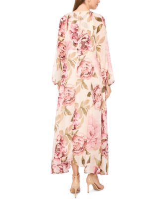 Women's V-Neck Maxi Dress