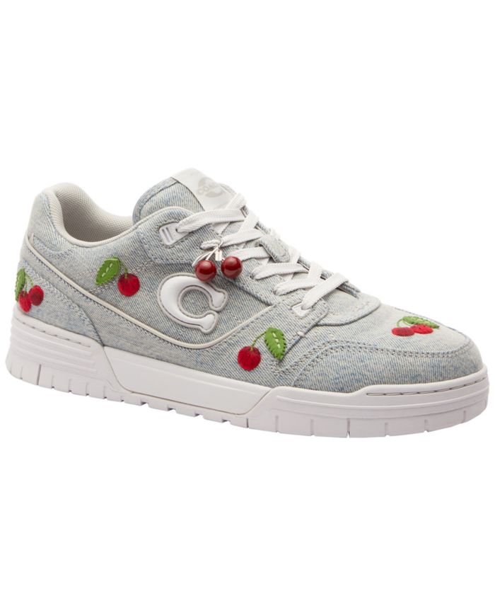 COACH Women's Soho Cherries Round Toe Sneakers