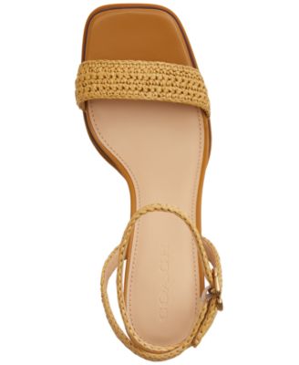 Women's Tea Rose Square Toe Platform Sandals