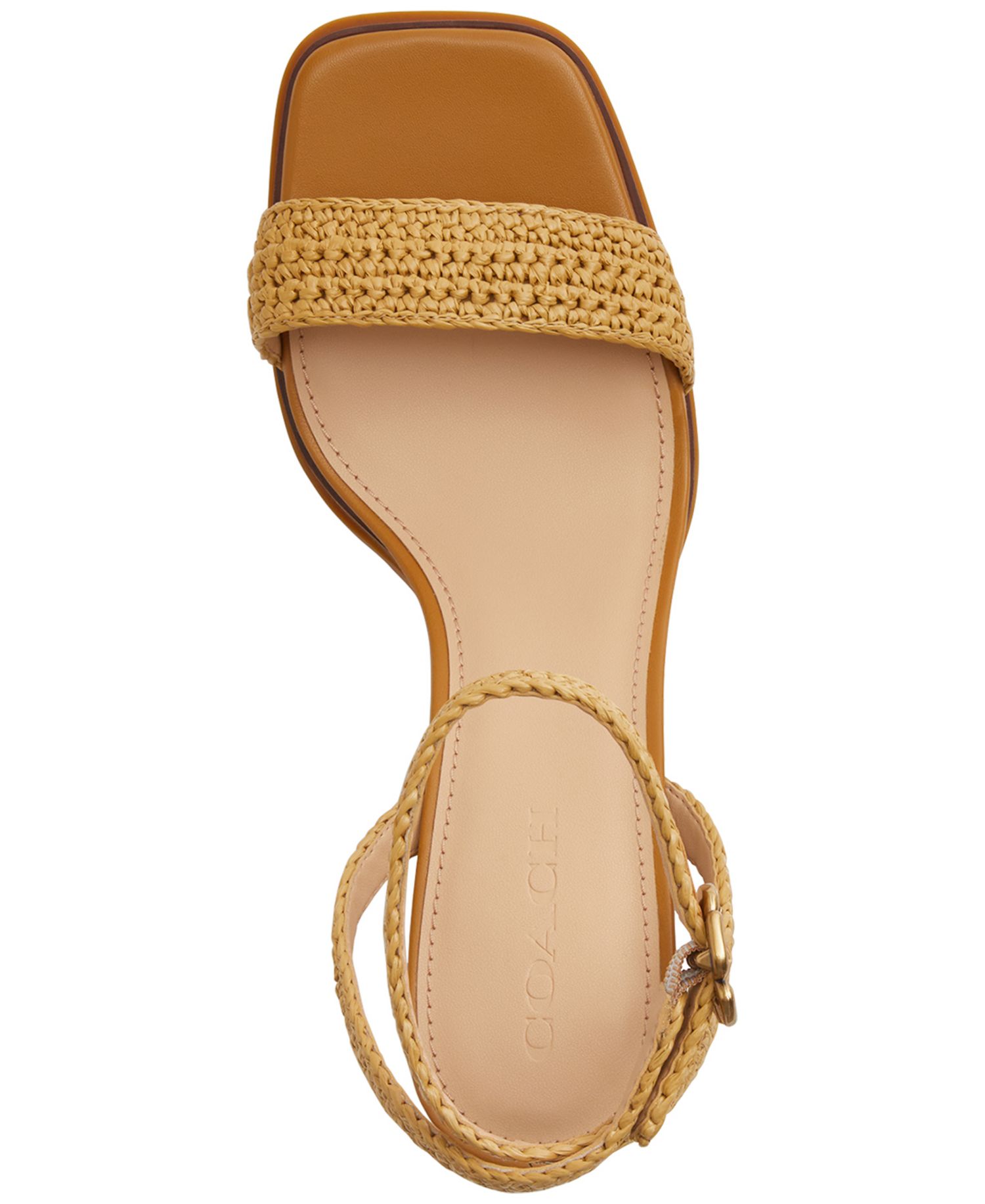 Women's Tea Rose Square Toe Platform Sandals
