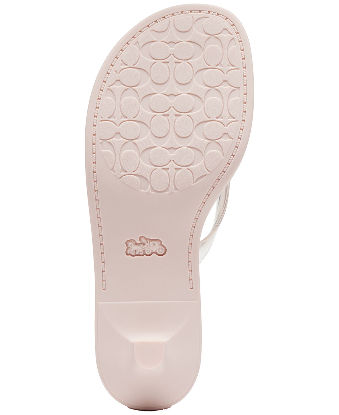 Женские сандалии COACH Jelly Slip-On, цвет: Розовый — фото 5
