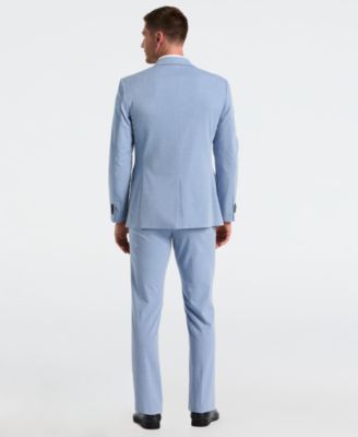 Men's Dobby Louis Slim Fit Suit Pants