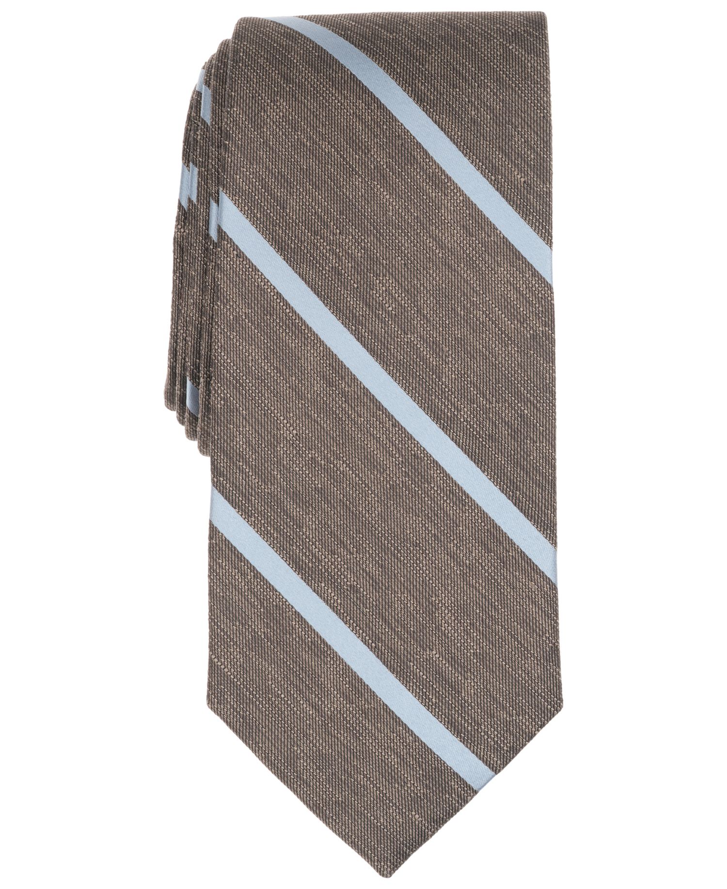 Men's Linen Stripe Tie