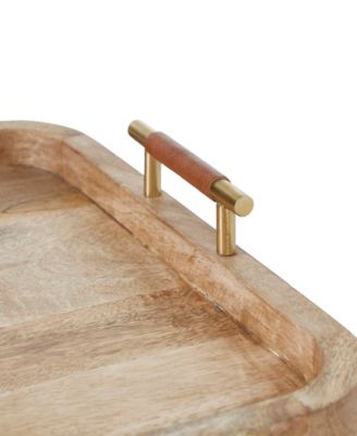 Mango Wood 24" Indoor Tray