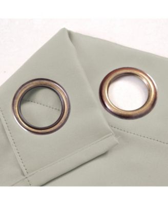 100% Polyester 250 GSM Riley 100% Blackout Grommet Panel Curtains