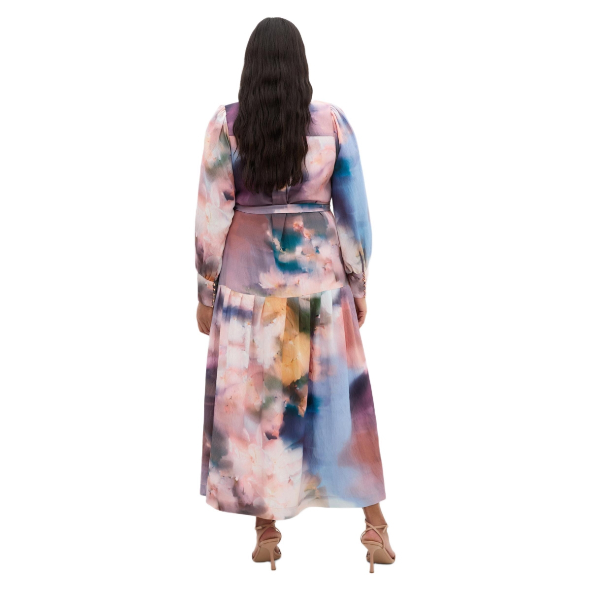 City Chic Women's Haze Bloom Print Maxi Dress