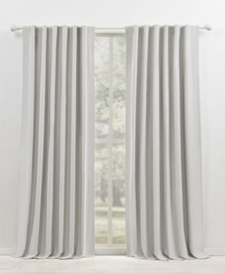 Waller Silver Total Blackout, Back Tab and Rod Pocket Singel Curtain Panel