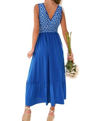 Women's Serene Ornate Maxi Beach Dress