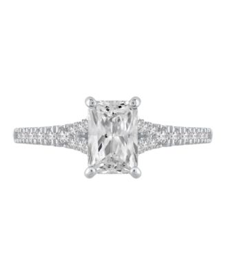 Certified Lab-Grown Diamond Engagement Ring (1-1/4 ct. t.w.) in 14k White Gold