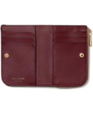 Devin Pebbled Leather Compact Wallet