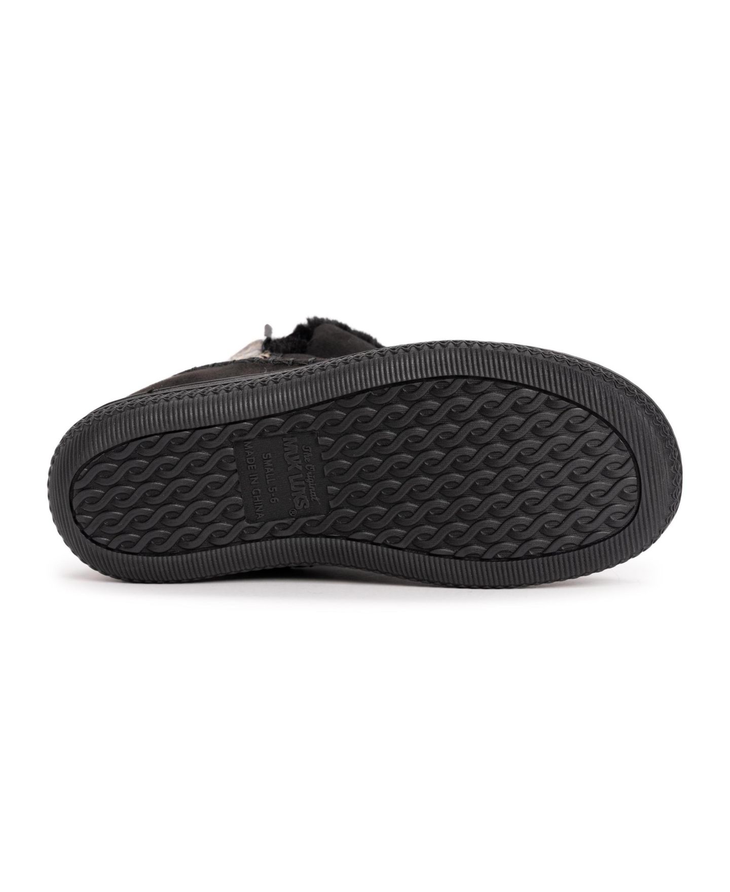 Женские тапочки MUK LUKS Haven Slipper, цвет: Чёрный / Клетчатый — фото 7