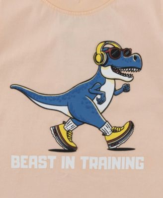 Boys' 2T-7 Short-Sleeve T-Shirt and Shorts, 2-Piece Set