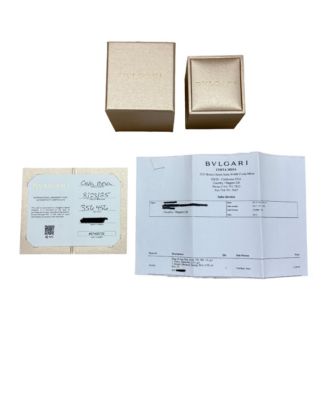 BVLGARI Gold Malachite and Diamond Diva's Dream Ring