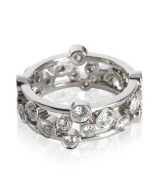 Tiffany & Co. Platinum Diamond Bubbles Ring